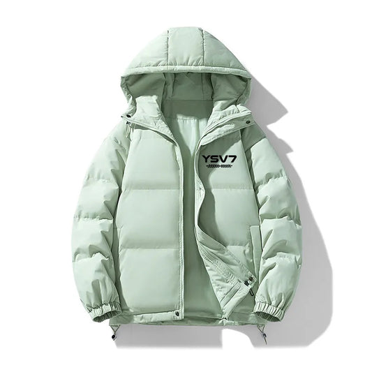 MENS MINT GREEN PADDED PUFFER JACKETS