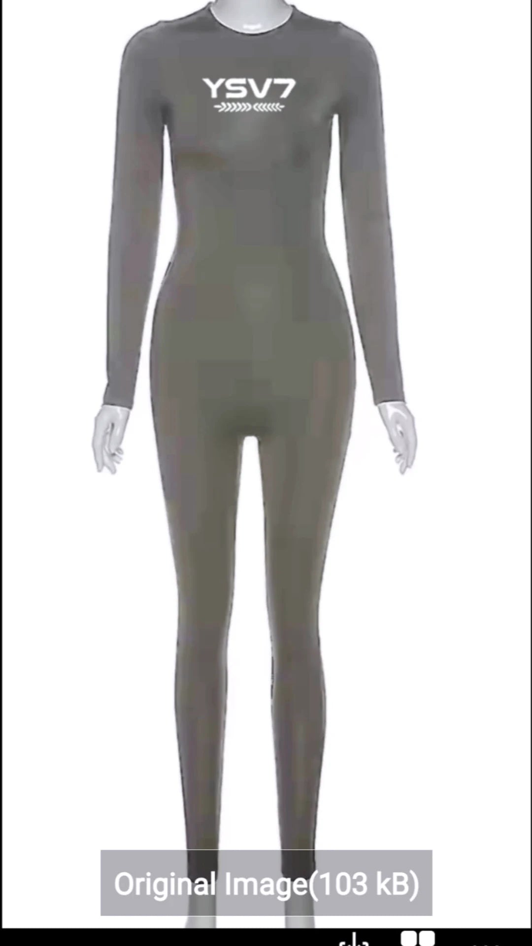 SHAPEWEAR GREY BACK ZIPPED BODYSUIT