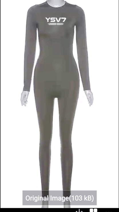 SHAPEWEAR GREY BACK ZIPPED BODYSUIT