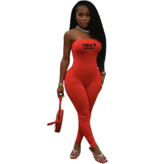 WOMENS STRAPLESS SHAPEWEAR RED BODYSUIT