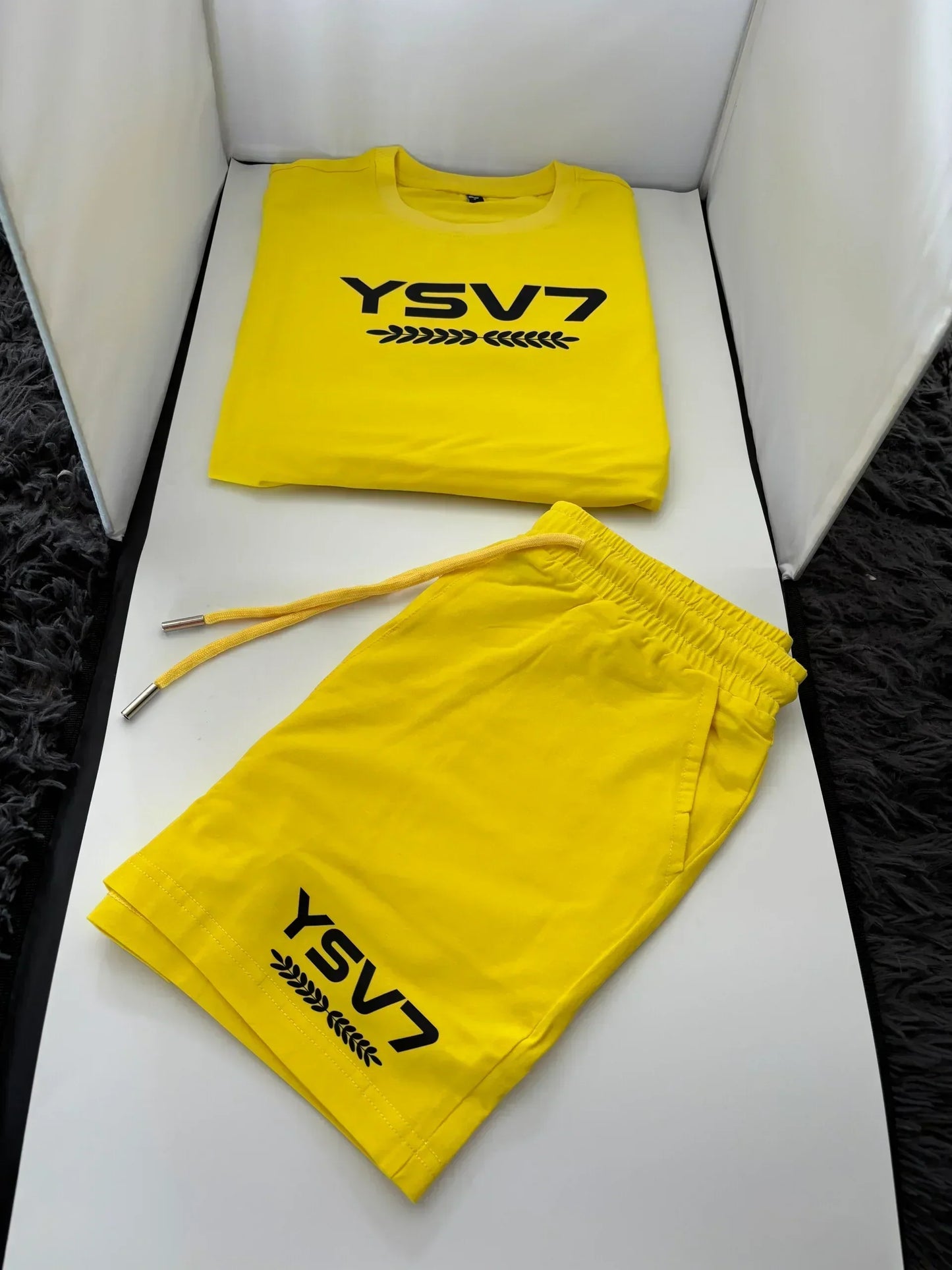 WOMENS FITTED YELLOW TWO PIECE